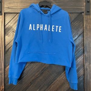 Unisex Alphalete Cropped Hoodie